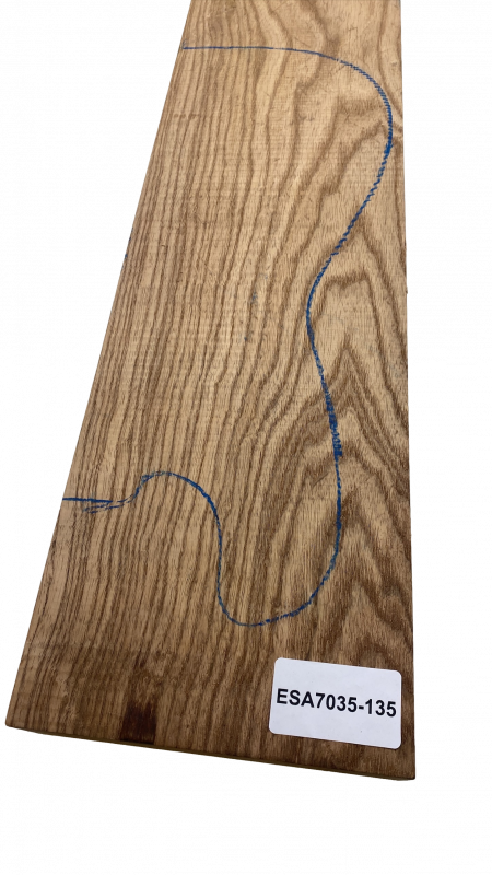 Body Swamp Ash, grainmatched, Caramel, 47mm, Unique Piece #135